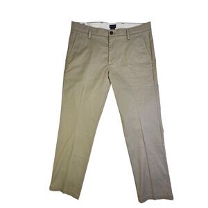 Dockers Easy Khaki Straight Fit NWT Mens Stretch Performance Pants Tan 34x30